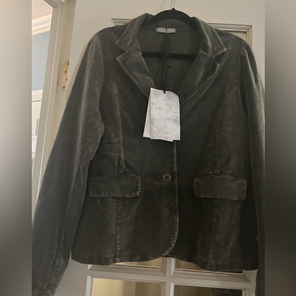 Baci stretch corduroy blazer